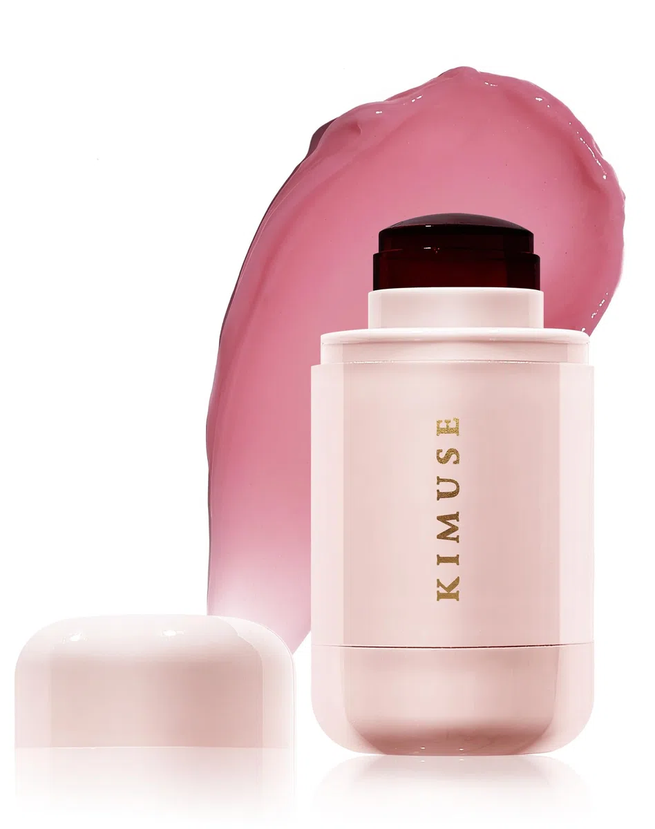 KIMUSE Jelly Cheek & Lip Tint, Trucco Multiuso con Effetto Acquerello - Formula Leggera e Idratante - Colore Modulabile Naturale - Vegano e Cruelty Free (Poppy Red)