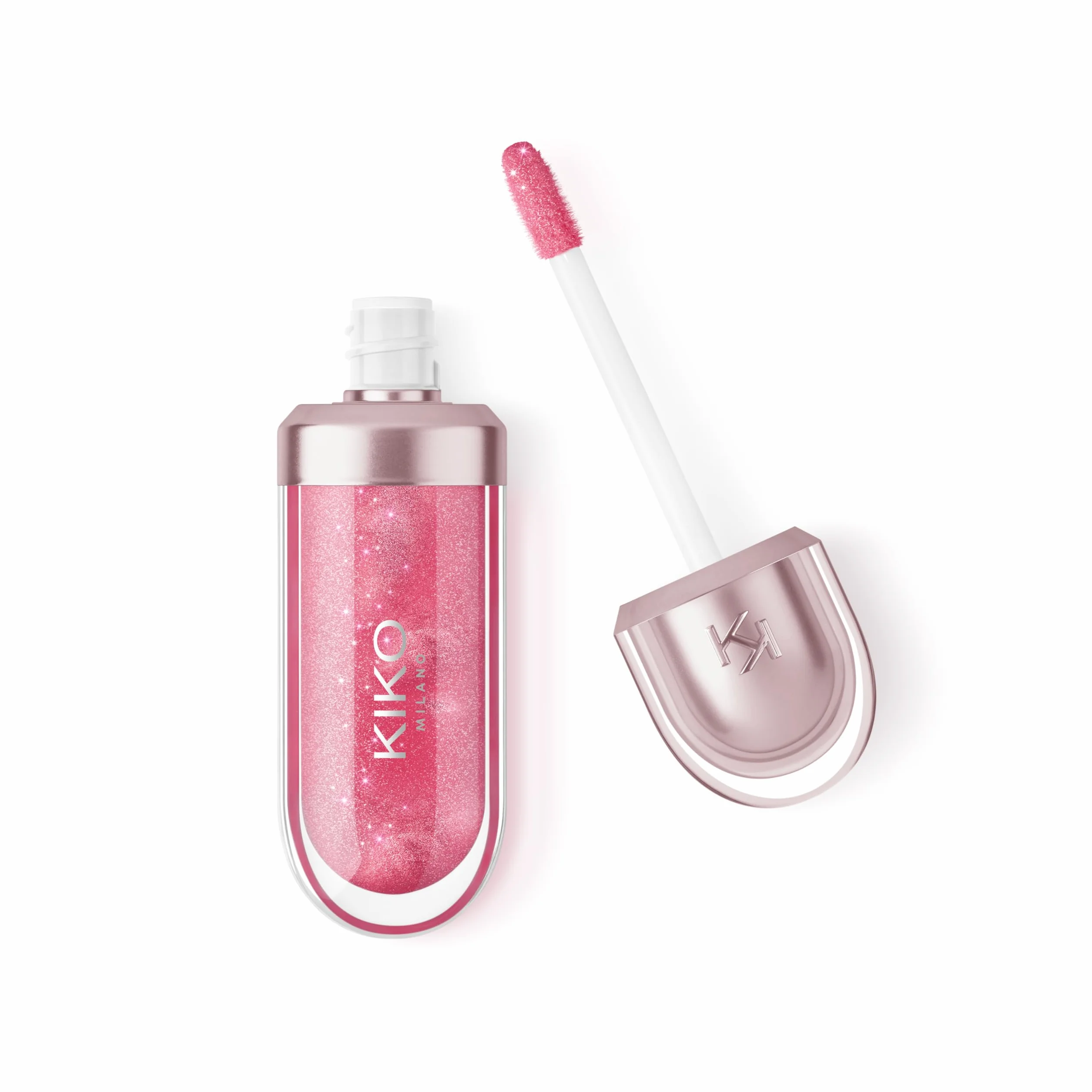 KIKO Milano 3D Hydra Lip Oil 04, Olio Idratante Per Le Labbra, 04 Cherry Cherry