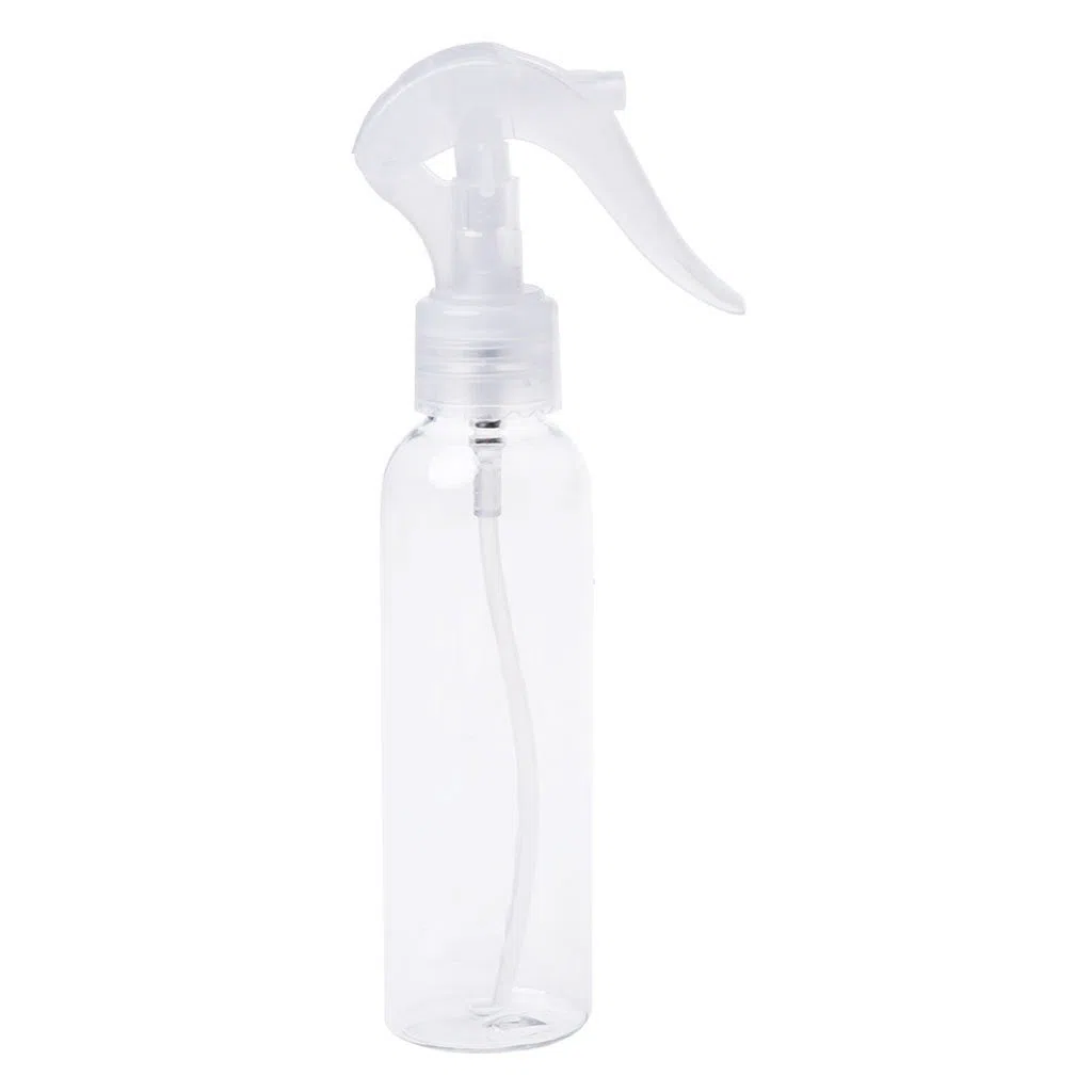 Bottiglia spray trasparente con coperchio con ugello regolabile spruzzatore d'acqua per animali domestici per gatto cane capelli nebulizzazione liquido