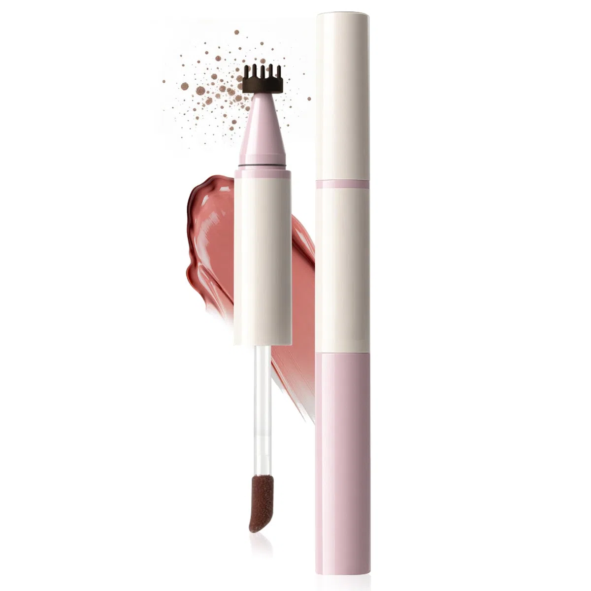 Lentiggini Finte 2 in 1 con Fard, 2 in 1 Freckles Maker con Blush Liquido, Asciugatura Rapida e Resistente All'acqua, Crea un Look Make-up Raffinato e a Lunga Durata (04)