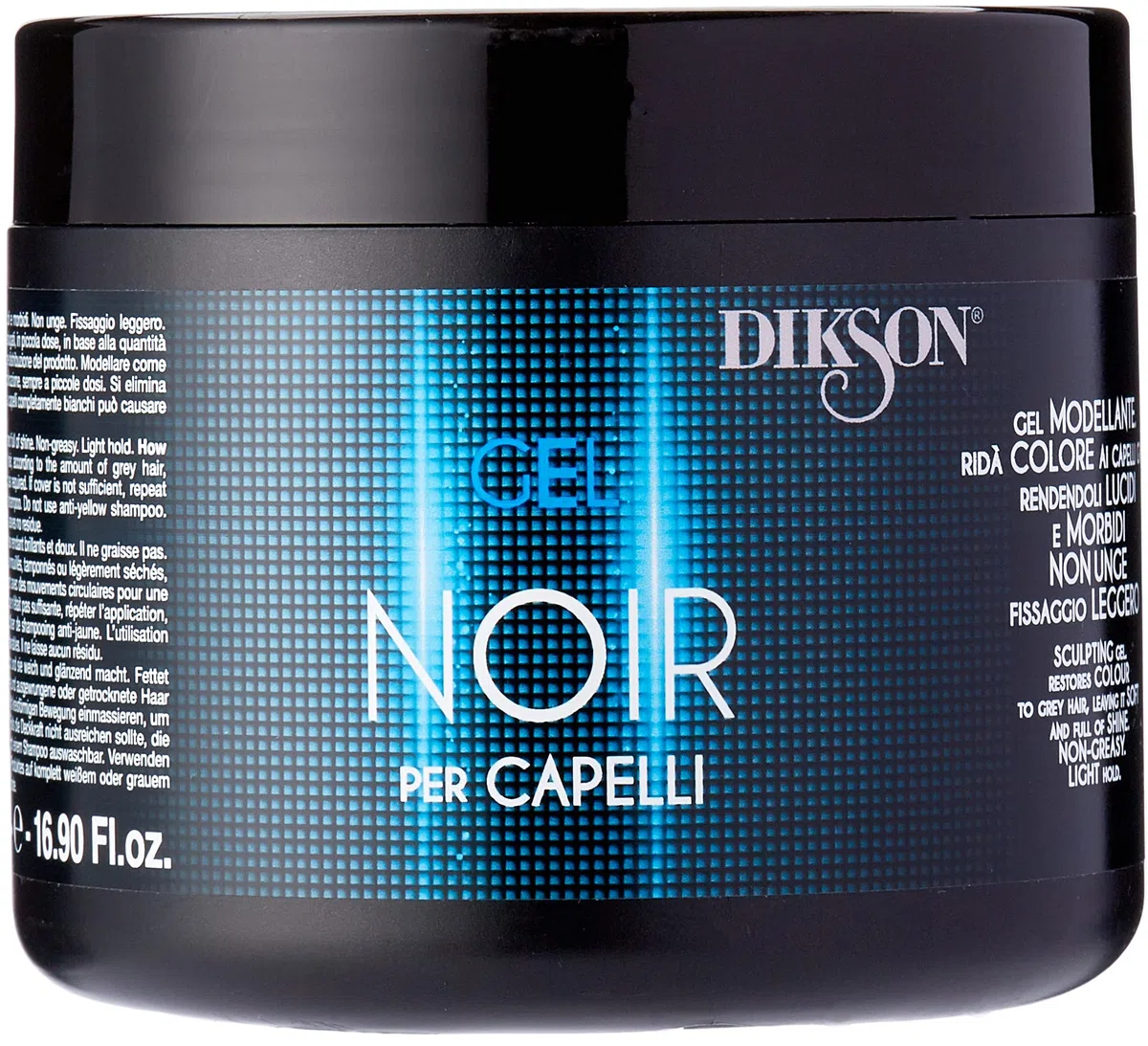 Muster & Dikson Noir Gel Doccia Per Capelli, 500 ml