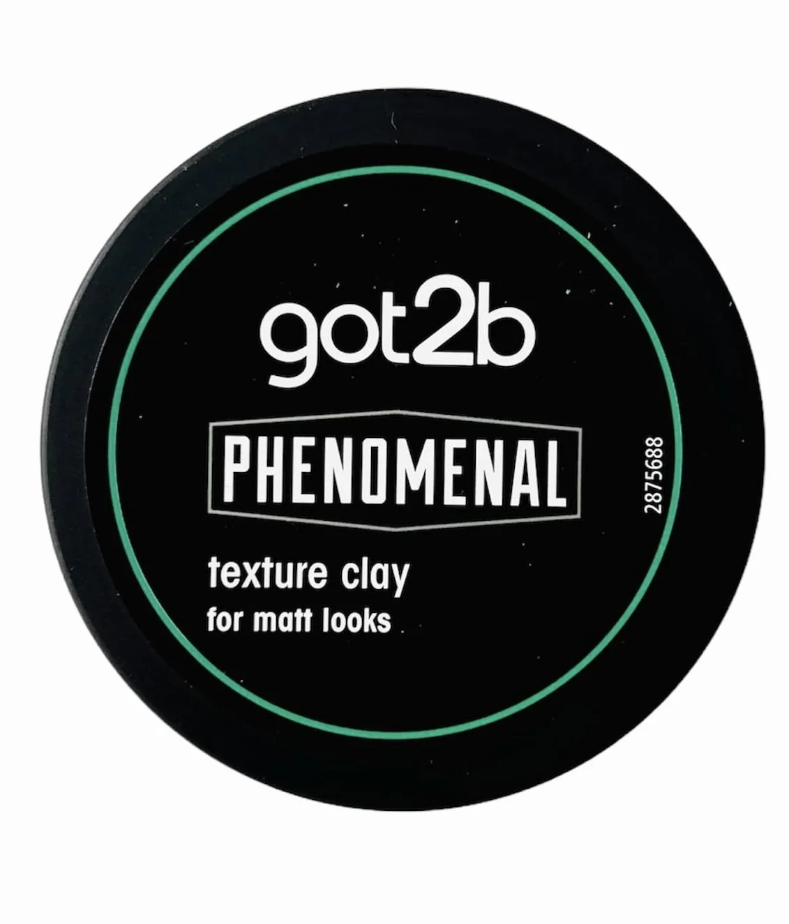 got2b Phenomenal Texture Clay Halt 5 (100 ml), cera per capelli da uomo, dona uno stile fenomenale, opaco, adatto per capelli più corti, formula vegana