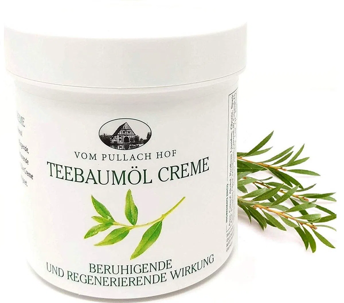 Crema Olio di Albero del tè, Tea Tree Naturale, per il trattamento di irritazioni cutanee, pelle secca, brufoli e acne, 250ml