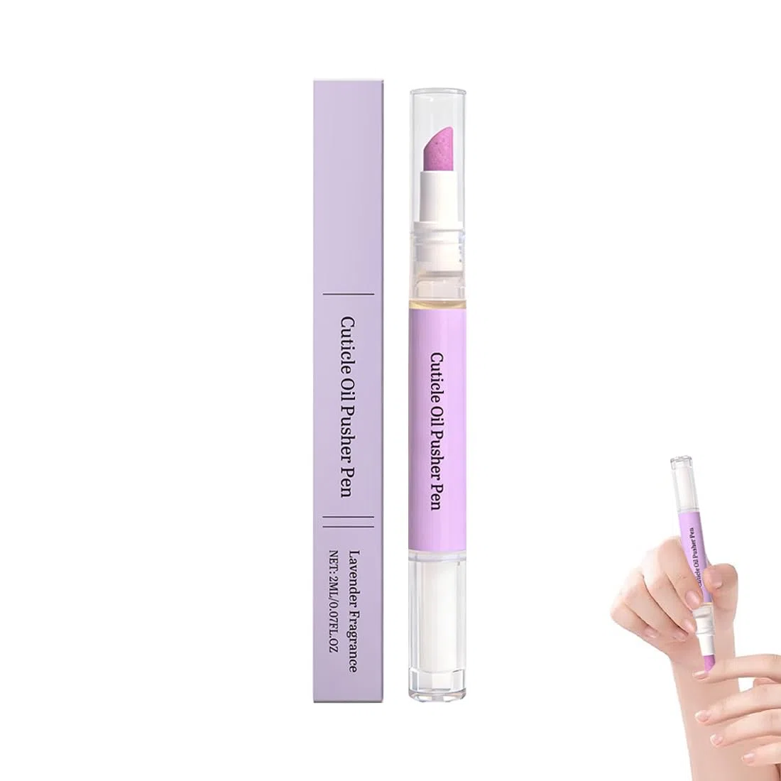 Penna per Cures Unghie 3 in 1 Penna per Olio la Cura delle Cuticole Penne Liquide per Rimozione Cuticole con Corpo Girevole e Punta in Ceramica Penne per Riparare Unghie Screpolate e Secche (1)