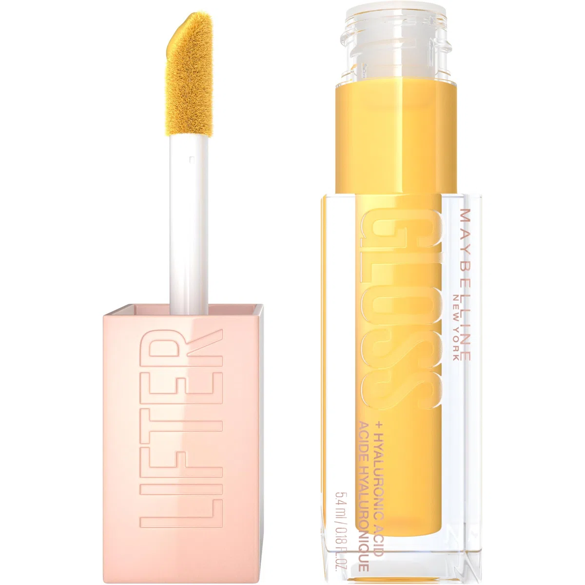 Maybelline New York Lucidalabbra, Labbra Idratate e Morbide, Visibilmente Rimpolpate, Formula Arricchita con Acido Ialuronico, Lifter Gloss, Tonalità: 26 Honey, 5,4 ml