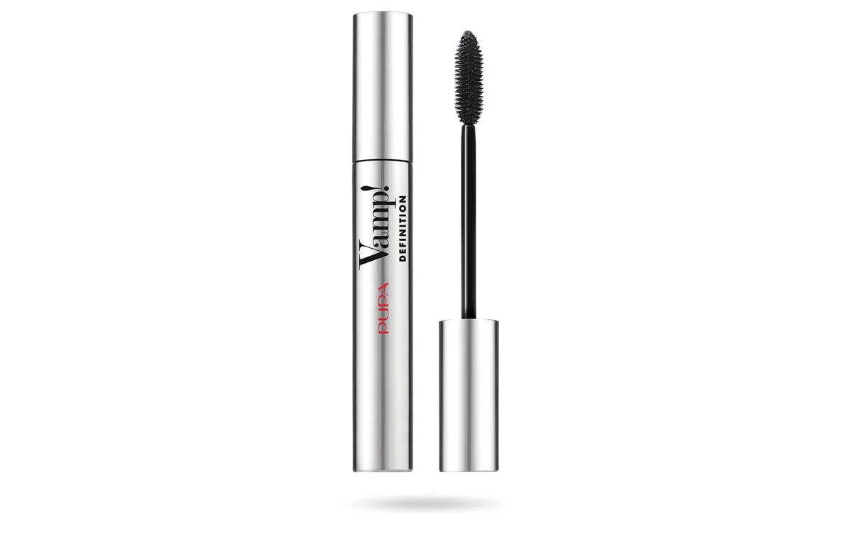 Pupa Mascara Vamp! Definition (Colore Extra Black) Ciglia dal Volume smisurato ma separate e definite - Adatto a Occhi sensibili e Lenti a contatto (9 ml)